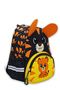 Kindergarten Girls Boys Backpack with Cute Tiger Figure and Black and Yellow Pattern - 2