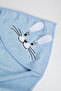 100% Cotton Newborn Baby Swaddle Embroidered Bath Towel - 3