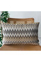 Decorative Cushion Cover, High-Quality Woven Fabric, Set of 3 - 6