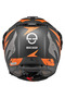 E2 EXPLORER ORANGE Terekli Çene Açılır Kask - 5