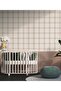 (Pp-134) Arched Striped Half Wall Sticker – Self-Adhesive Wall Covering for Baby and Children's Room - 4
