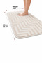 Non-Slip Base, Single 40X60 Bathroom Door Mat - 2