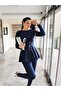 Puff Scuba Peplum Bluz - 3