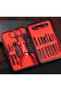 Professional Manicure Pedicure Set with Bag, 12 Pieces, Hand and Foot Nail Care, Nail Clippers, Tweezers, Scissors - 4
