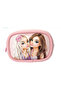 Top Model Beauty and Me Makeup Bag - Neoprene Soft Textured Cosmetic Bag Pink