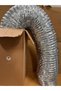 Q120 Flexible Aspirator Pipe Aluminum Chimney Hose Flexible Hood Pipe 2 Meters