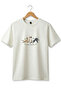 Unisex Namaste Yoga Meditating Cats Printed Cotton Basic T-Shirt