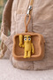 Tung Tung Sahur Bag Charm Silicone Wallet