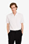 D7227Axwt32 White Regular Fit Polo Collar Short Sleeve Polo T-Shirt - 3