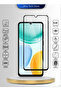 Honor X5c Plus 4G 2025 Premium E2E Series Full Glue Full Cover Tempered Glass Clear/Black - 2