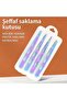 Rainbow Series 4-Piece Precision Tip Eyebrow Shaping Set - Ingrown and Hair Removal Tweezers Set with Bag - 2