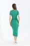 10139 Women's Crew Neck Camisole Slit Long Skirt Sweater Knitwear Top and Bottom Set - 6