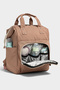 -07 Klinkır Mother Care Baby Bag Mother Bag Backpack Pudra - 4