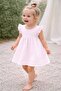 Girl's Ruffle Sleeve Muslin Dress