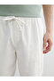 Lcw Vision White Regular Fit Men's Linen Look Trousers - 3