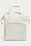 -07 Klinkır Mother Care Baby Bag Mother Bag Backpack Cream-Cream - 4