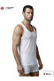 Dagi 2-Pack Men's White Cotton Ribbed Undershirts - Four Seasons - 2
