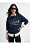 Trendlucky Cannes Printed Oversize Women's Sweatshirt with a Difference