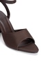 Women's Open Back 7 cm Open Toe Evening Dress Shoes - 2