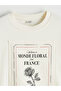 Sparkling Choices from Shining Store Zero Roba Collar Printed Thick Sweatshirt for Girls - 2