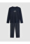 Esvab • Modern & Distinctive Standardfit Printed Men's Pajama Set - 6