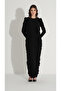 Side Ruched Dress Black - 4