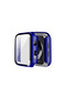 Apple Watch 42mm Glass Case Screen Protector - Navy Blue - 3