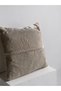 Premium Plush Fur Throw Pillow - Filled Soft Textured Luxury Modern Decorative Living Room Pillow - 3