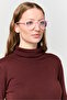 Women WRS6188S Round Reading Glasses, Light Pink - 2