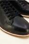Men's Black Genuine Leather Sneaker Daily Casual Lace-Up Shoes – Siena - 2