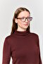 Women WRS7211S Square Reading Glasses, Havana Brown - 2