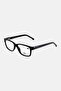 Men L2692 Square Eyeglasses, Black - 3