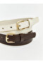 Rmz Gi̇yi̇m Farkiyla Women's Leather Look Belt 2-Pack - 2
