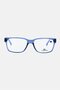 Men L2692 Square Eyeglasses, Blue