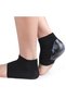 2 Pairs of Black Silicone Heel Moisturizing Socks |   Anti-Stretch Mark Intensive Moisture Care - 4