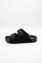 Women's Slippers Suitable for Daily Home and Outdoor Use, Double Buckle Orthopedic Sole, Comfortable Daily Slippers - 2
