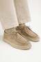 Men's Beige Suede Genuine Leather Daily Casual Lace-Up Rubber Sole Shoes – Bridge - 2