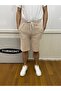 Su Yolu Shorts with Striped Back Pocket Detail (Su Yolu Fabric)