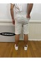 Su Yolu Shorts with Striped Back Pocket Detail (Su Yolu Fabric) - 2