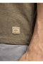 Nıcco Men's Regular Fit Cotton Basic Crew Neck T-Shirt Beige - 4