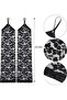 ®   Elegant Evening Wear Lace Gloves with Finger Straps 40 cm - 4