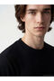 Sparkling Choices from Shining Store Zero Roba Collar Ribbed Men's T-Shirt - 3