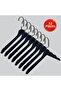 Wooden (Black Nickel Hook) Clothes, Shirts, Blouses Hanger Black Color 12 Pieces