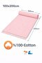 Premium Waffle Beach Towel 100X200 cm – 100% Cotton Soft Touch - 4