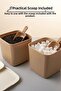 Set of 4 Multi-Purpose Storage Containers with Shovels |   Detergent, Food, Care |   Cosmetic Organizer |   Coffee - 2