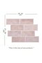 3D Self-Adhesive Wall Tiles 29.36 cm X 21.28 cm (4 Pieces) 0.250 m² - 5