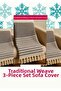 Sofa Cover Set of 3, Advantageous 100% Cotton - 2