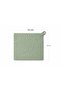 2 Pieces of Heat Resistant, Fireproof, Non-Stick Mint Green Trivets - 3