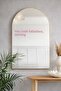 Mirror Sticker - You Look Fabulous Darling Text - Decorative Glass and Mirror Text - Stickerplanet81
