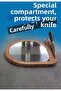 Double-Sided Presentation and Cutting Board with Steel and Wood Surface